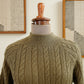 olive moss sweater