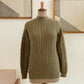 olive moss sweater