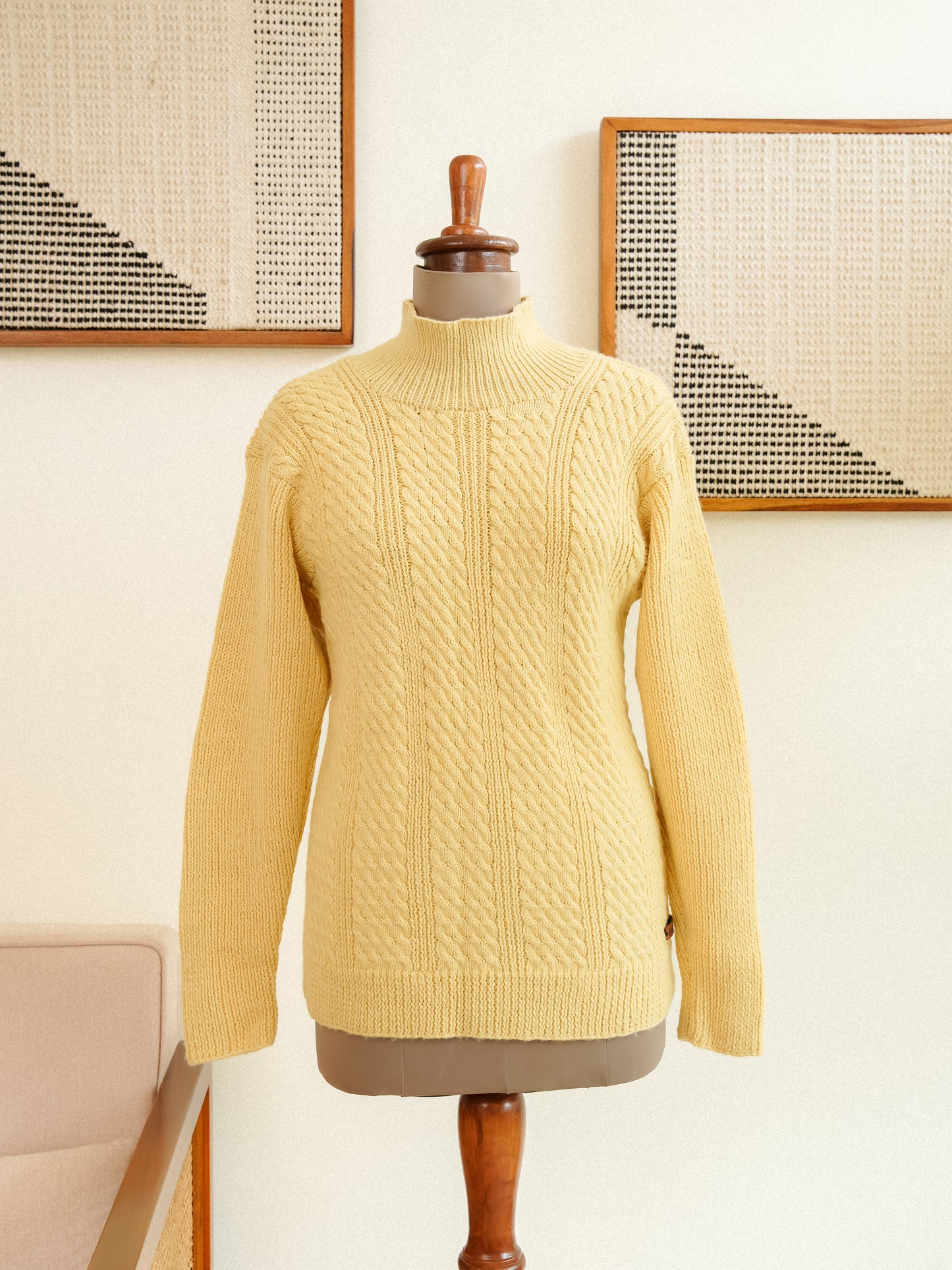 Soft butter sweater