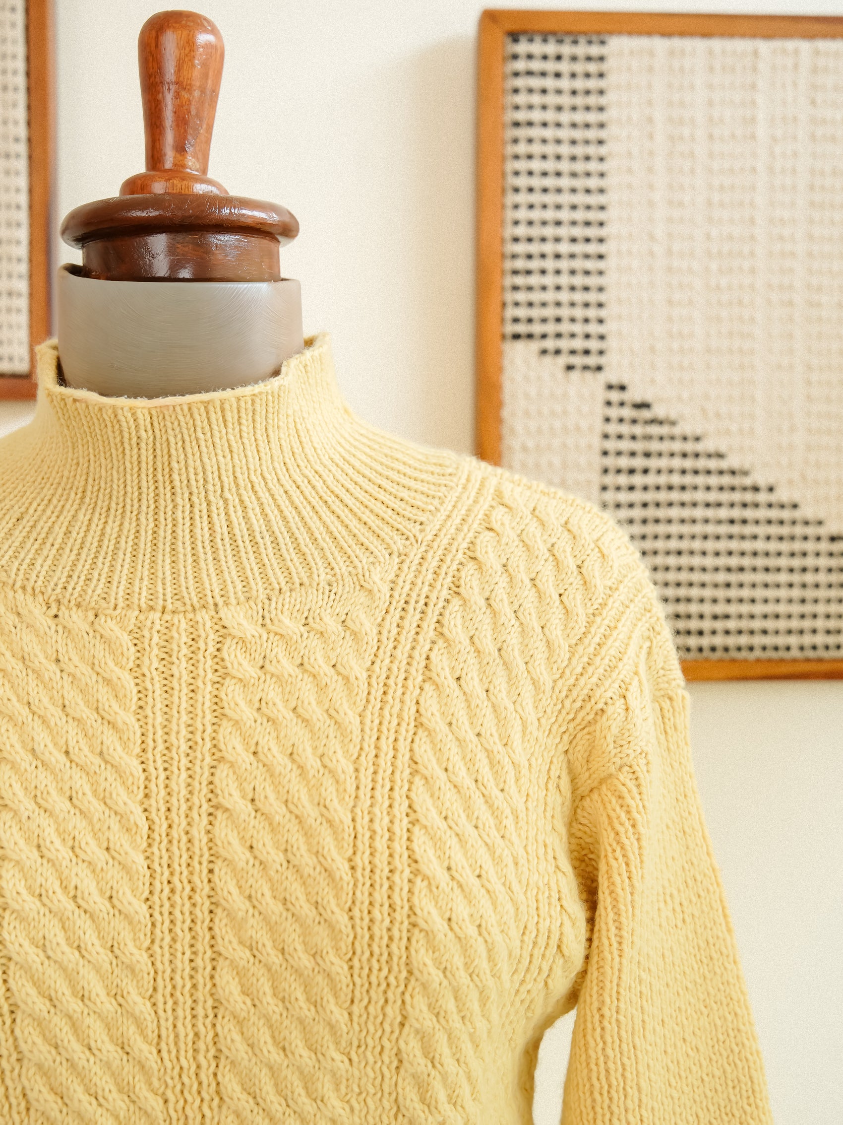 Soft butter sweater