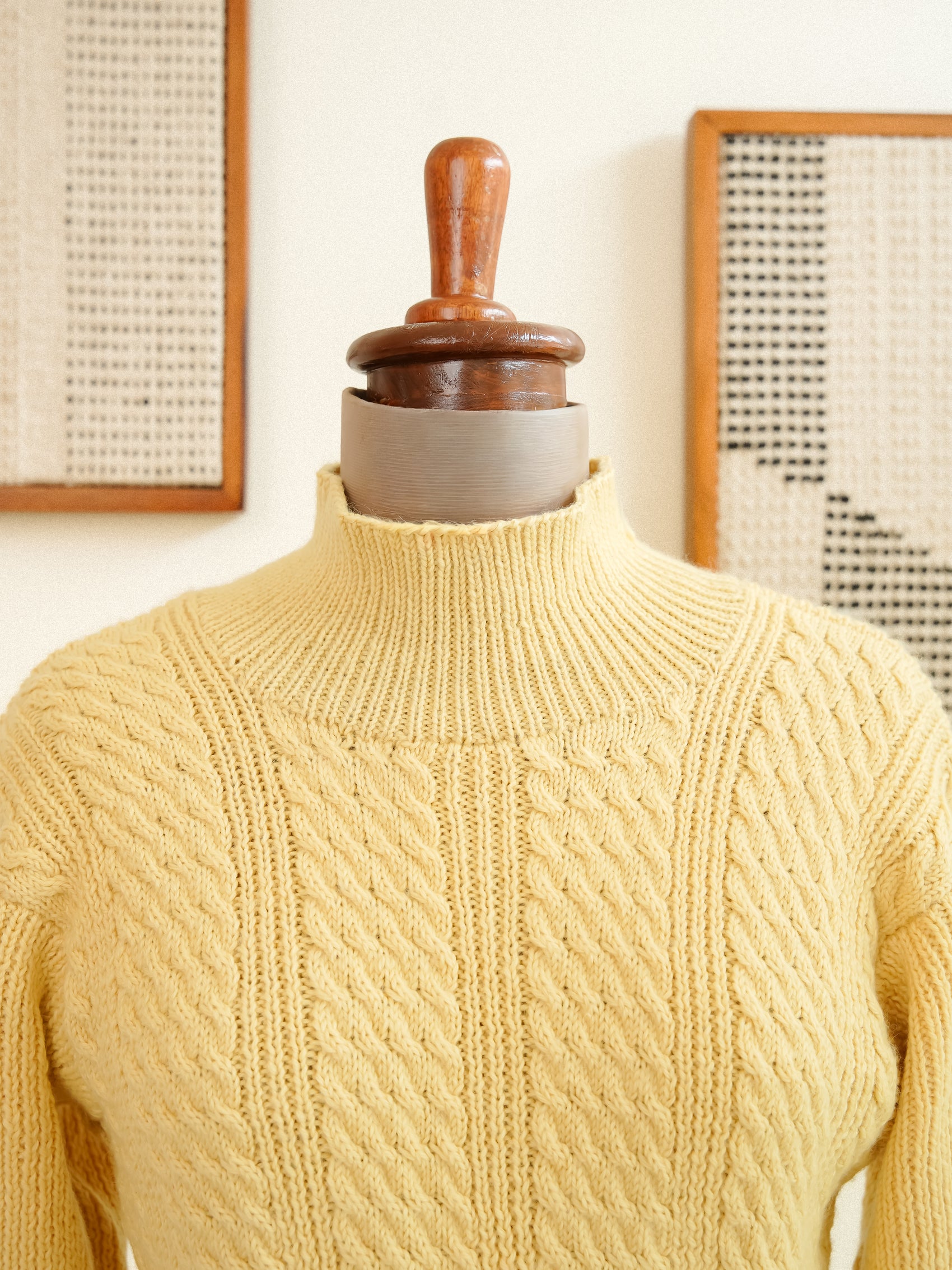 Soft butter sweater