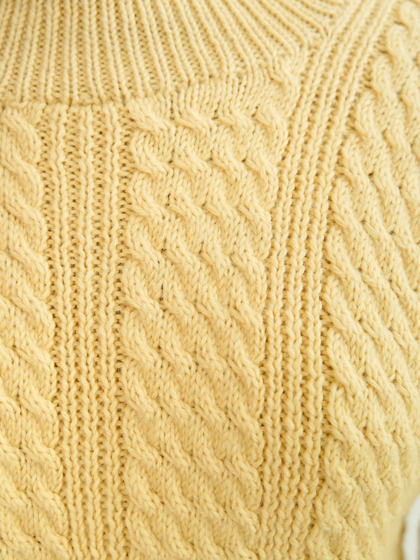 Soft butter sweater