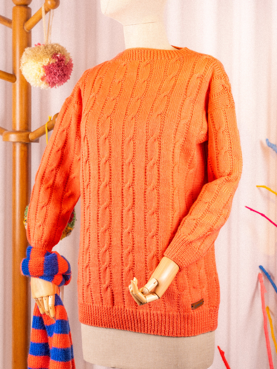 Classic cables sweater