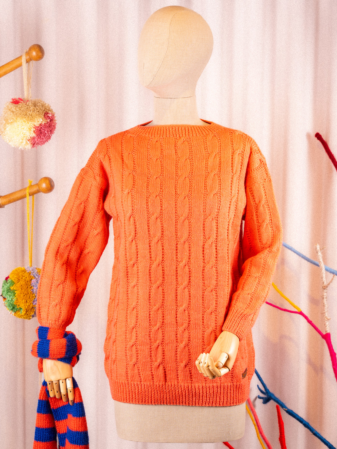 Classic cables sweater